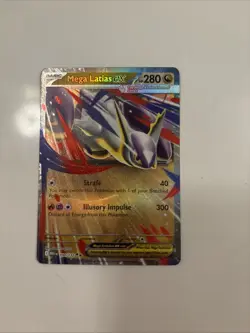 MEGA LATIAS EX 100/132 MEGA EVOLUTIONS POKEMON (DOUBLE RARE, NM) - Image 1
