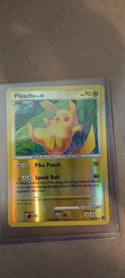 Pokemon TCG Pikachu D&P Stormfront 70/100 Reverse Holo Common - LP+ - Image 1