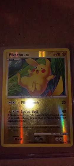 Pokemon TCG Pikachu D&P Stormfront 70/100 Reverse Holo Common - LP+ - Image 2