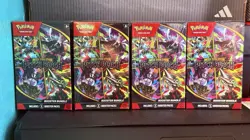 Pokemon PITCH BLACK MEGA EVOLUTION BOOSTER BUNDLE SEALED LOT OF 4 - Image 1