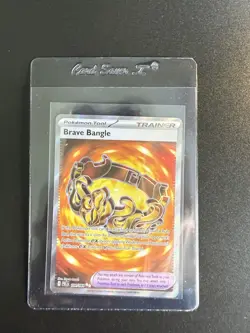 Brave Bangle 104/084 Full Art Ultra Rare Pokemon Pitch Black ME05 NM English - Image 4