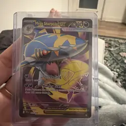 Pokemon Mega Sharpedo ex [ME02: Phantasmal Flames - 113/094]Holofoil NM Ultra... - Image 1