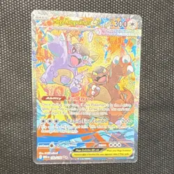 Pokemon TCG Mega Kangaskhan EX Mega Evolution 182/132 Holo 300 HP EN - Image 1