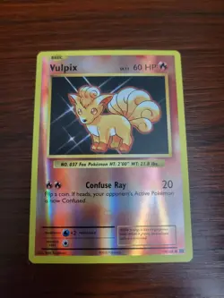 VULPIX 14/108 XY EVOLUTIONS REVERSE HOLO POKEMON TCG NM-LP - Image 1