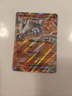 Pokemon TCG Reshiram EX Double Rare #20/86 White Flare - Image 1