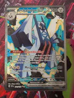 Pokemon TCG Archaludon EX Surging Sparks 241/191 Near Mint Condition - Image 1