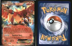 Ho-Oh EX 22/124 Holo EX Rare Dragons Exalted Pokemon Holo Near Mint - Image 3