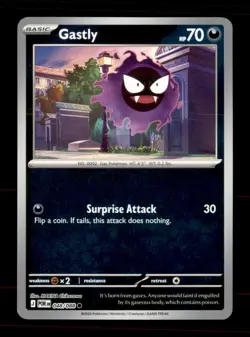 Gastly 048/088 Common Perfect Order Pokemon Reverse Holo Near Mint - Image 1