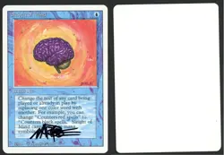 ***Sleight of Mind Artist Proof Signed*** MTG Revised Mark Poole Kid Icarus - Image 1
