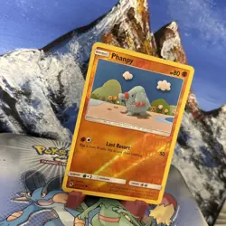 Phanpy - 111/214 Pokemon Sm-Lost Thunder - Reverse Holo LP / LP+ - Image 2