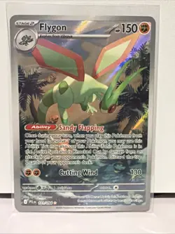 Flygon 101/094 Pokemon Phantasmal Flames Holo Illustration Rare - Image 1