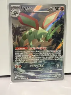 Flygon 101/094 Pokemon Phantasmal Flames Holo Illustration Rare - Image 4