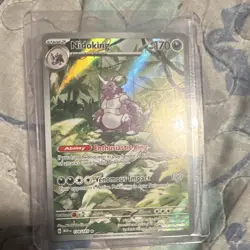 The Pokemon Company Nidoking 174/165 SV 151 Illustration Rare Holo Eng 170 HP - Image 2