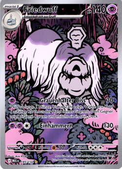Pokemon Friedwuff 145/132 Mega Entwicklung | Deutsch Near Mint - Image 1
