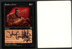 ***Shallow Grave Artist Proof Signed*** MTG Mirage John Coulthart Kid Icarus - Image 1