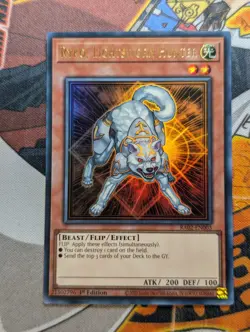 Yugioh Ryko, Lightsworn Hunter RA02-EN003 Ultra Rare 1st Edition - Image 1