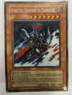 Gorz the Emissary of Darkness - RP02-EN000 - Secret Rare - Limited Ed Yu-Gi-Oh - Image 1