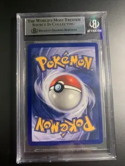 1999 POKEMON FOSSIL 1ST EDITION RARE #10 LAPRAS HOLO BGS 9 - Image 2