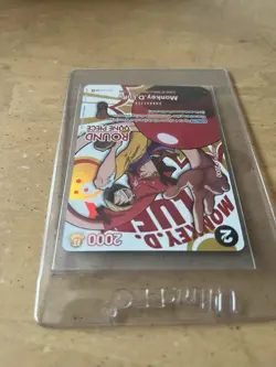 Round 1 Monkey D Luffy English One Piece Promo OP16-095 - Image 4