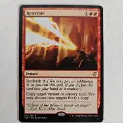 Reiterate - NM/M - Time Spiral Remastered - TSR 182 - MTG - Magic - Image 1