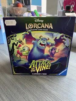Disney Lorcana Attack of the Vine! Illumineer's Trove Brand New & Sealed In hand - Image 1