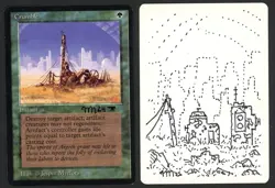***Cumble Altered Artist Proof Signed* MTG Antiquities Jesper Myrfors Kid Icarus - Image 1