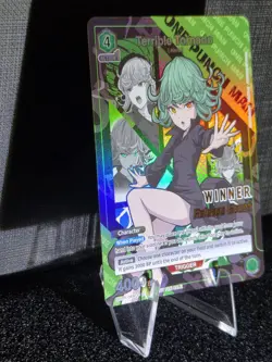 Union Arena Tatsumaki Character Winner Promo Holo English UEPR/OPM-1-051 - Image 3