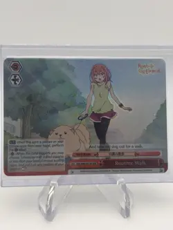 Weiss Schwarz Rent A Girlfriend Routine Walk RRR KNK/W86-E075R RRR English - Image 1