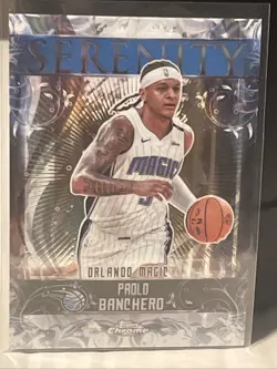 2025-26 Topps Chrome Basketball Serenity Insert Paolo Banchero - Image 1