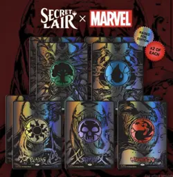 MTG Secret Lair Spider-Man Mana Symbiote Foil Preorder - Image 1