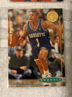 Lot of 16 Muggsy Bogues Basketball Cards, Sleeved, Excellent Condition - Image 3