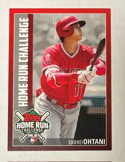 Shohei Ohtani - 2019 Topps Home Run Challange #HRC-18 - Unscratched - Angels - Image 2