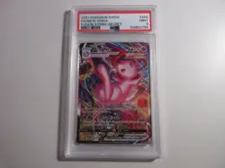 PSA 9 Mew Vmax Alternate Art Fusion Strike Pokemon Card - Image 1