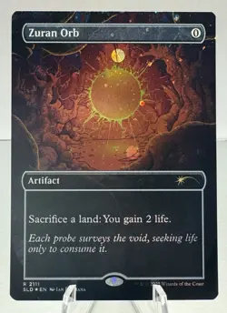Zuran Orb: Magic the Gathering(mtg) 2111 - Galaxy Foil - Replacement Copies - Image 2