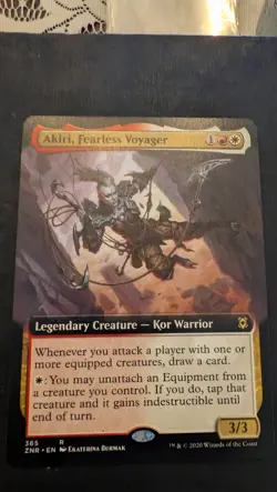 Akiri, Fearless Voyager (Extended Art) Zendikar Rising Regular - Image 1