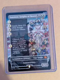 Summon: Knights of Round (Borderless) Final Fantasy Regular mythic 359 - Image 1