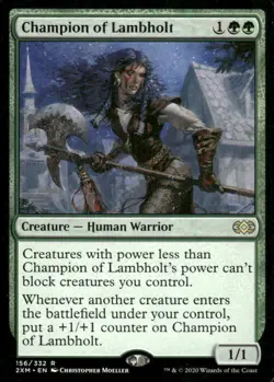 Champion of Lambholt - Double Masters 2XM - 156 - MTG Magic - Image 1