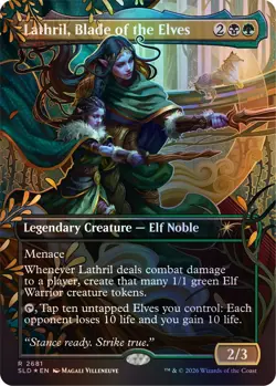 🌟 Lathril, Blade of the Elves FOIL PRESALE Their Magic is Limitless SL MTG 🌟 - Image 1
