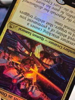 MTG Isshin, Two Heavens as One Kamigawa: Neon Dynasty Foil LP - Image 3
