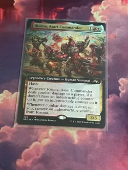 MTG Risona, Asari Commander (EXTENDED) (FOIL) | Kamigawa | NM/M | - Image 1