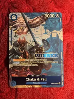 Chaka & Pell EB04-023 Winner Stamp Tournament Pack One Piece Card English NM - Image 1