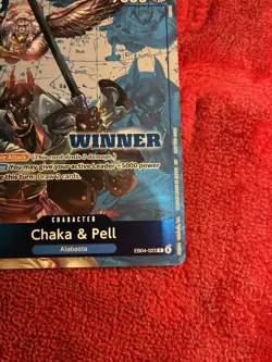 Chaka & Pell EB04-023 Winner Stamp Tournament Pack One Piece Card English NM - Image 5