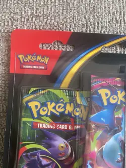 Pokemon TCG Mega Evolution Phantasmal Flames Triple Blister Pack [New & Sealed] - Image 4
