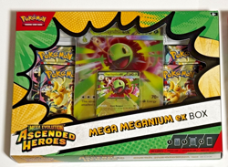 Pokemon TCG Ascended Heroes Mega Meganium ex Box Factory Sealed - Image 1