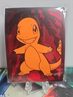 Pokemon TCG: Obsidian Flames Sleeves ETB Charmander Card Sealed - 65 count - NEW - Image 1