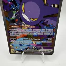 Team Rocket's Crobat ex 234/182 EN Holo Full Art SIR HP310 - Image 5
