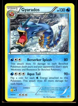2015 XY - Ancient Origins Gyarados #20 Non Holo Rare Pokemon Card - Image 1