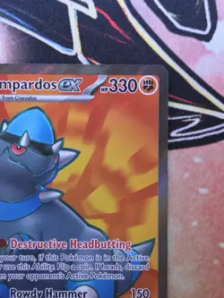 Pokemon TCG - Rampardos Ex 100/084 - Ultra Rare - Pitch Black - NM/M - Image 3