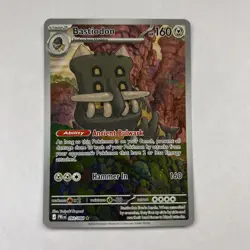 Pokemon Bastiodon 093/084 Me05: Pitch Black Holo - Image 1