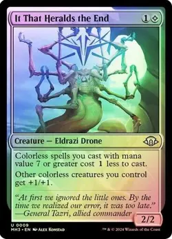 It That Heralds the End FOIL - 0009 - Uncommon - Modern Horizons 3 MH3 MTG - Image 1